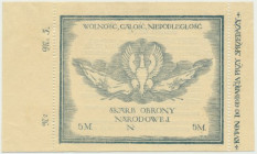 Skarb Obrony Narodowej, 5 marek 1924 - Kolekcja Lucow - RZADKIE I ILUSTROWANE