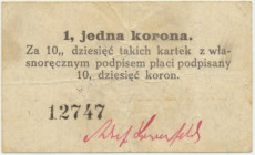 Chrzanów, 1 korona 1914 - RZADKI