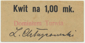 Dominium Turwia, 100 marek