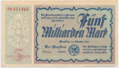 Germany (Breslau), 5 billion Mark 1923