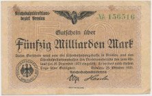 Germany (Breslau), 50 billion Mark 1923