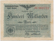 Germany (Breslau), 100 billion Mark 1923