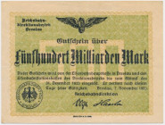 Germany (Breslau), 500 billion Mark 1923