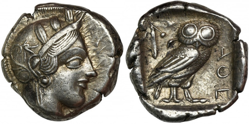 Greece, Attica, Athens, Tetradrachm Very well preserved specimen with delicate p...