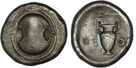 Greece, Boeotia, Thebes, Stater - VERY RARE