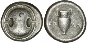 Greece, Boeotia, Thebes, Stater - RARE