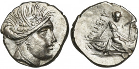 Greece, Euboia, Histiaia, Tetrobol