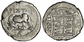 Greece, Illyria, Apollonia, Drachm