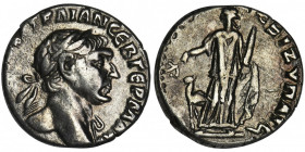 Roman Provincial, Arabia, Bostra, Trajan, Drachm