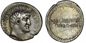 Roman Republic, Marc Antony, Denarius - ex. Demarete Collection, RARE