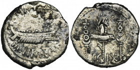 Roman Republic, Marc Antony, Denarius