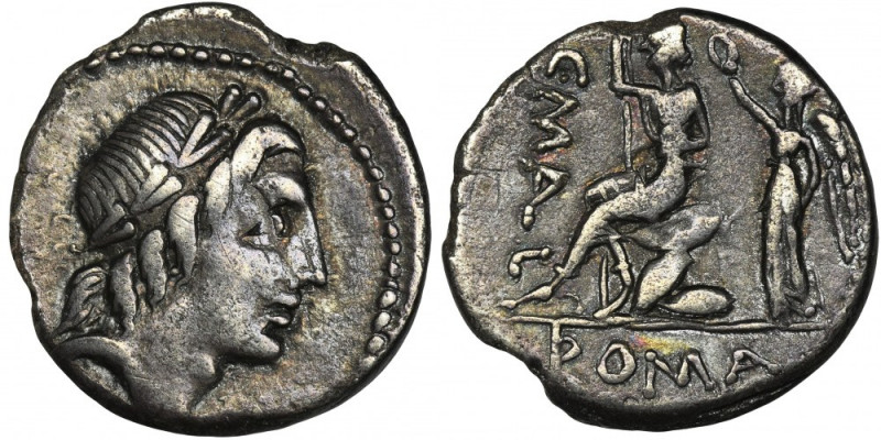 Roman Republic, C. Malleolus, A. Albinus Sp.f. and L. Caecilius Metellus, Denari...