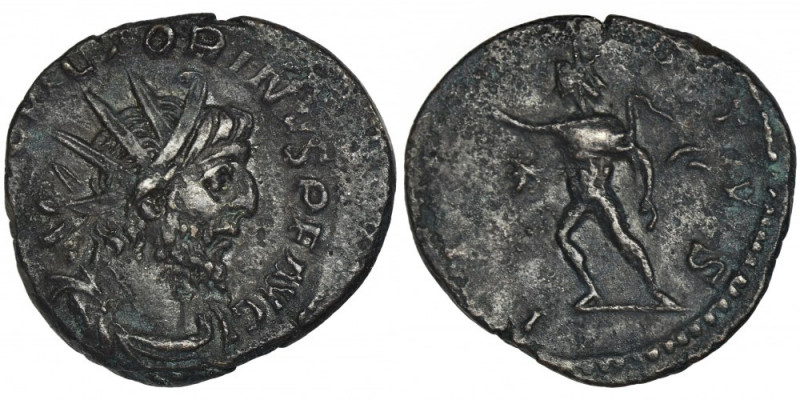 Roman Imperial, Victorinus, Antoninianus - RARE Rarer antoninianus of Gallic usu...