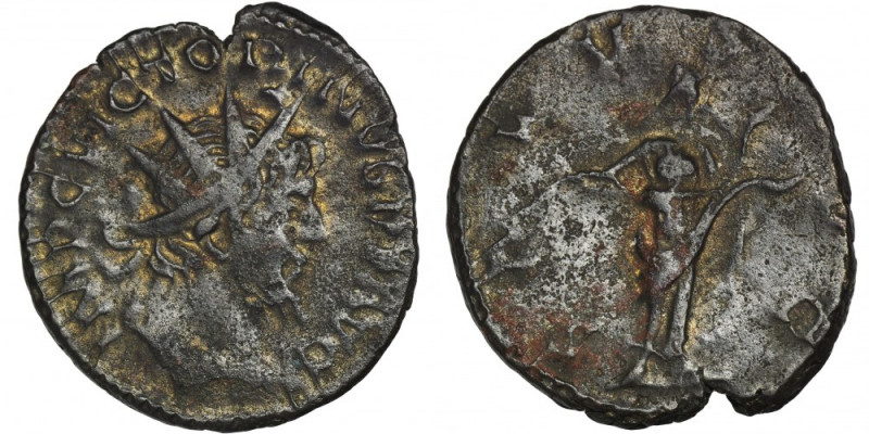 Roman Imperial, Victorinus, Antoninianus - RARE Rarer antoninianus of Gallic usu...