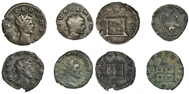 Set, Roman Imperial, Antoninianus (4 pcs.) &nbsp; Zestaw czterech antoninianów r...