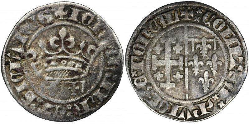 France, County of Provence, Louis II of Anjou, Sol no date Tarascon - RARE Rare ...