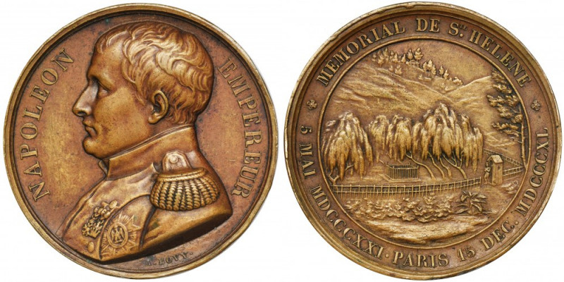 France, Napoleon Bonaparte, Medal 1840 Medal commemorating Napoleon Bonaparte To...