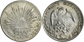 Mexico, Republic, 8 Reales 1869 Zs YH