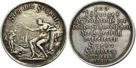 Germany, Saxony, Friedrich August II, Medal 1743 - EXTREMELY RARE