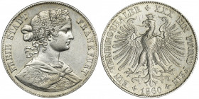 Germany, City of Frankfurt, Thaler Frankfurt 1860