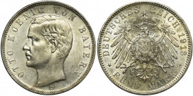 Germany, Bavaria, Otto, 5 Mark Munich 1913 D
