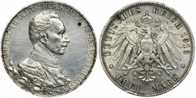 Germany, Prussia, Wilhelm II, 3 Mark Berlin 1913 A