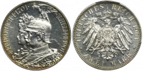 Germany, Kingdom of Prussia, Wilhelm II, 2 Mark Berlin 1901 - PCGS MS63