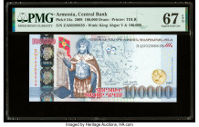 Armenia Central Bank 100,000 Dram 2009 Pick 54a PMG Superb Gem Unc 67 EPQ. 

HID09801242017

© 2022 Heritage Auctions | All Rights Reserved