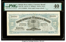 British West Africa West African Currency Board 2 Shillings 30.3.1918 Pick 2b PMG Extremely Fine 40. 

HID09801242017

© 2022 Heritage Auctions | All ...