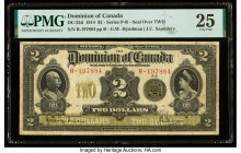 Canada Dominion of Canada $2 2.1.1914 DC-22d PMG Very Fine 25. Minor rust has noted on this example.

HID09801242017

© 2022 Heritage Auctions | All R...