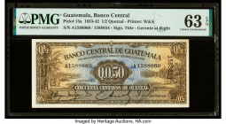 Guatemala Banco Central de Guatemala 1/2 Quetzal 19.2.1941 Pick 13a PMG Choice Uncirculated 63 EPQ. 

HID09801242017

© 2022 Heritage Auctions | All R...
