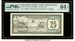 Netherlands Antilles Bank van de Nederlandse Antillen 25 Gulden 1.6.1972 Pick 10b PMG Choice Uncirculated 64 EPQ. 

HID09801242017

© 2022 Heritage Au...