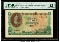 South Africa South African Reserve Bank 10 Rand ND (1961) Pick 107a PMG Choice Uncirculated 63 EPQ. 

HID09801242017

© 2022 Heritage Auctions | All R...