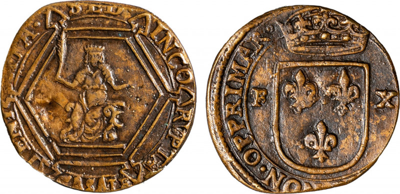 CASALE - Assedio austro/spagnolo (1625-1630) - 10 fiorini
Bronzo
MIR 355 Raris...