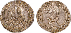 MILANO - Giovanni Galeazzo Maria Sforza, reggenza di Ludovico Maria Sforza (1481-1494) - Grosso da 5 soldi
Argento
CNI 37/58, Crippa 5, MIR 223
Affasc...