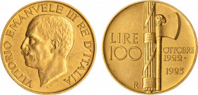 VITTORIO EMANUELE III (1900-1943) - 100 lire 1923
Oro
Gigante 7 Rara
Buon esemplare
m.SPL
