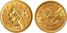 STATI UNITI D'AMERICA - 2 dollari e ½ 1854
Oro
KM# 72
SPL