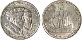 STATI UNITI D'AMERICA - ½ dollaro 1923 'Huguenot-Walloon trecentenary'
Argento
KM# 164
Lustro di conio integro
SPL/SPL-FDC