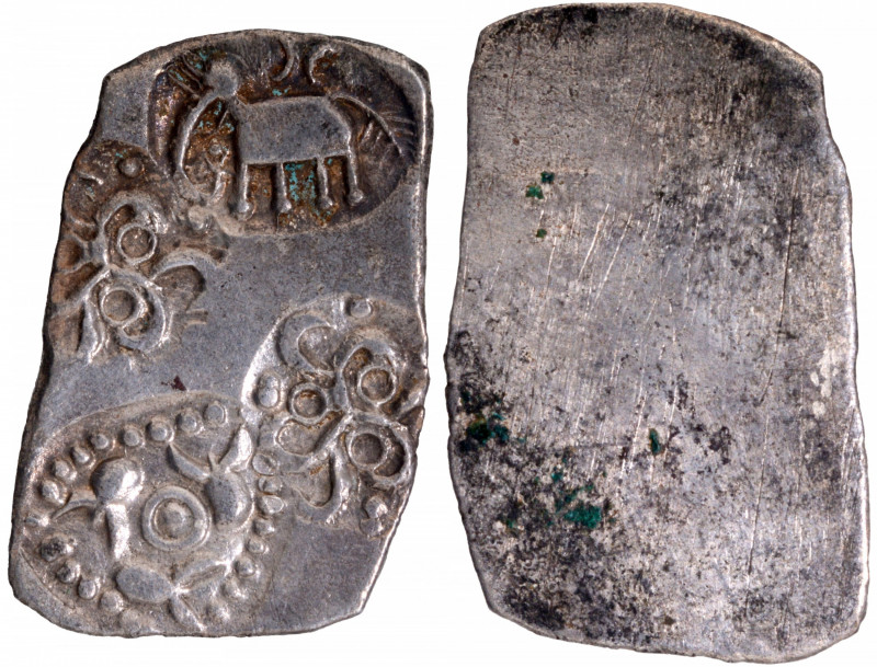 Punch Marked Coin, Vidarbha Janapada (500-350 BC), Parathwada Region, Silver 1/2...