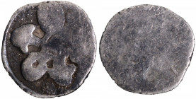 First time offered Unlisted & Unpublished Punch Marked Silver One Eighth Vimshatika Coin of Magadha Janapada.