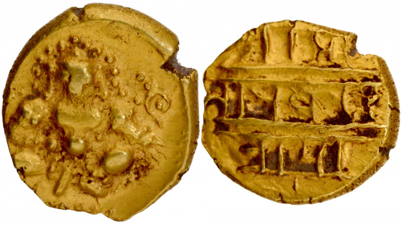 Vijayanagara Empire, Tuluva Dynasty, Krishnadevaraya (1509-1529 CE), Gold 1/2 Va...