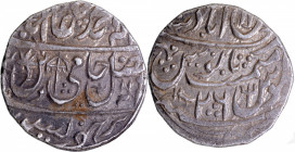 Silver Rupee Coin of Bindraban Muminabad Mint of Maratha Confederacy.