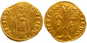 Gold Florino Coin of Republic of Florence of Italy.