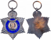 Silver Khan Sahib Medal of King George V of British India.