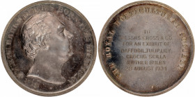 Silver Medal of Joseph Banks of the Royal Horicultural Society.