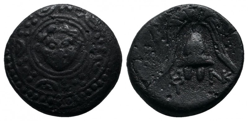 Kings of Macedon. Alexander III ‘The Great’ (336-323 BC). AE (16mm-3.47g). Salam...