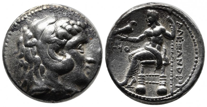 Kings of Macedon. Alexander III ‘the Great’. 336-323 BC. AR Tetradrachm (26mm, 1...