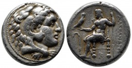 Kings of Macedon. Alexander III ‘the Great’. 336-323 BC. Asia Minor, Uncertain southern mint. Circa 320-280 BC. AR Tetradrachm (25mm, 17.12g). Head of...