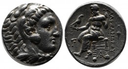 Kings of Macedon. Antigonos I Monophthalmos. As Strategos of Asia, 320-306/5 BC. AR Tetradrachm (25mm, 17.11g). In the name and types of Alexander III...