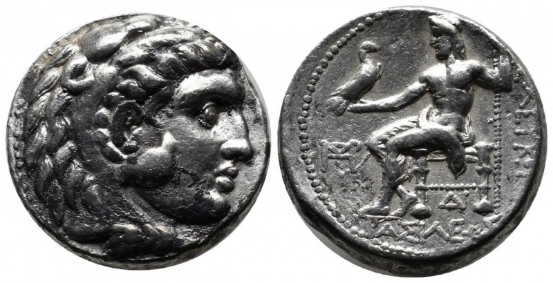 Seleukid Kingdom. Seleukos I Nikator AR Tetradrachm (25mm, 16.93g). Seleukeia on...